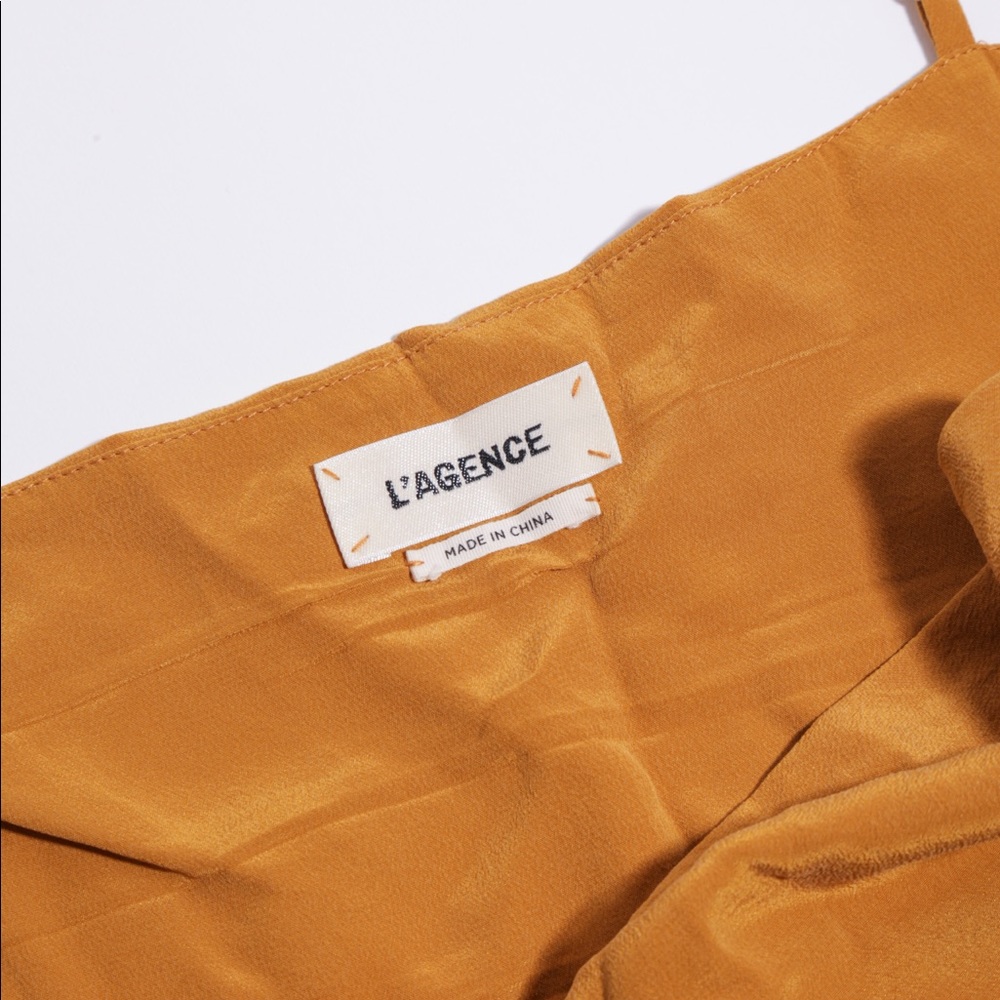 Mustard yellow top